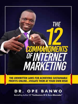cover image of The 12 Commandments of Internet Marketing